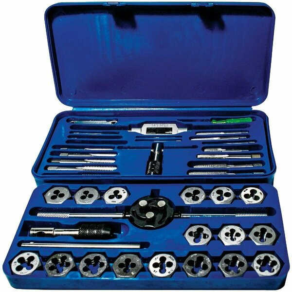 Century Drill Tool Century Drill & Tool Tap and Die Fractional Set 40-Piece 98900